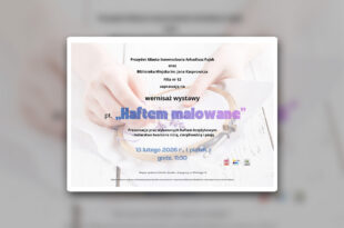 Haftem malowane
