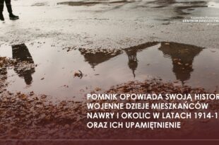 Pomnik opowiada swoją historię. Wojenne dzieje mieszkańców Nawry... | Nowy projekt