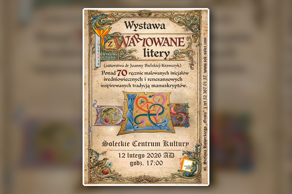 Wystawa „zWARIOWANE litery”