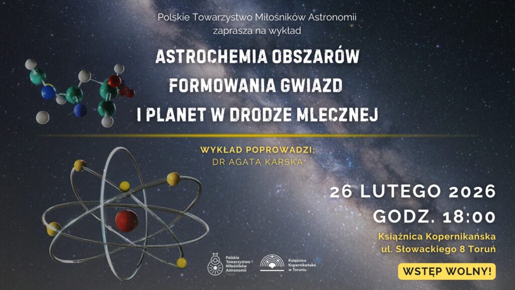 Astrochemia obszarów formowania gwiazd i planet w Drodze Mlecznej