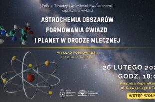 Astrochemia obszarów formowania gwiazd i planet w Drodze Mlecznej