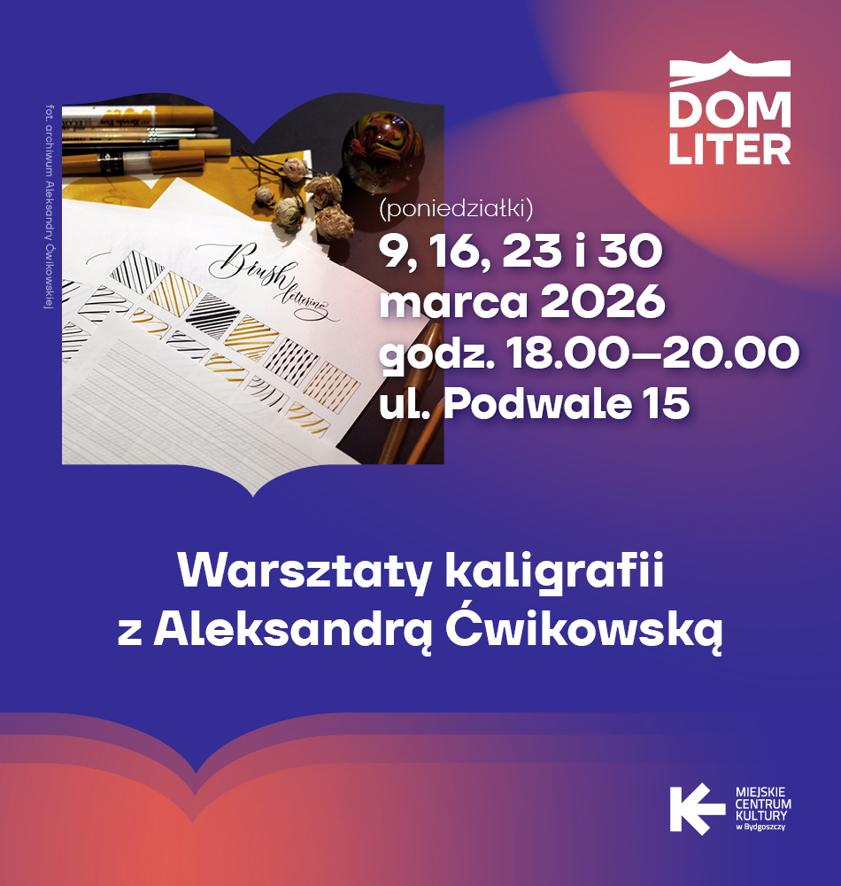 Warsztaty kaligrafii z Aleksandrą Ćwikowską | BRAK MIEJSC