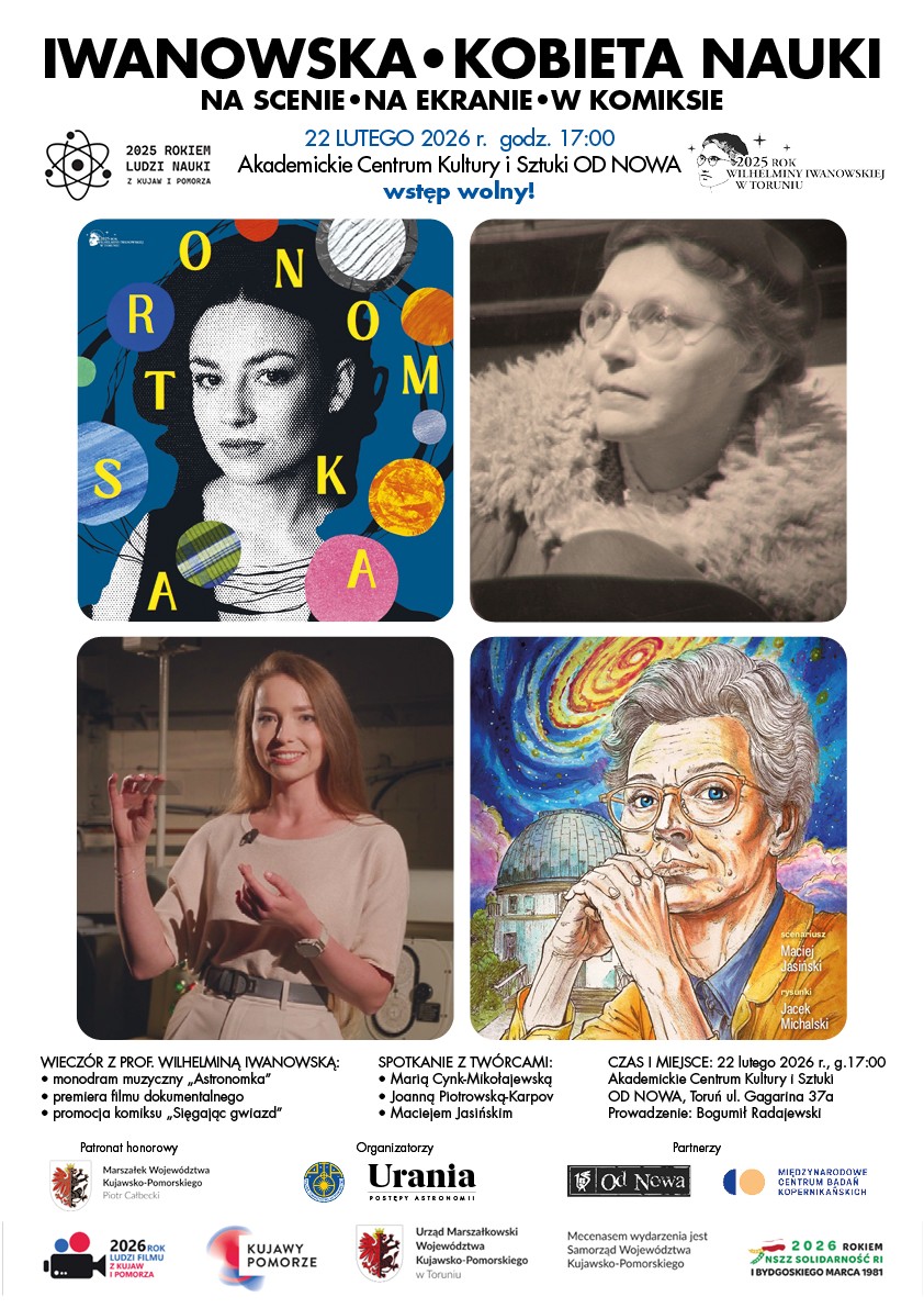 Iwanowska - Kobieta nauki: na scenie, na ekranie, w komiksie