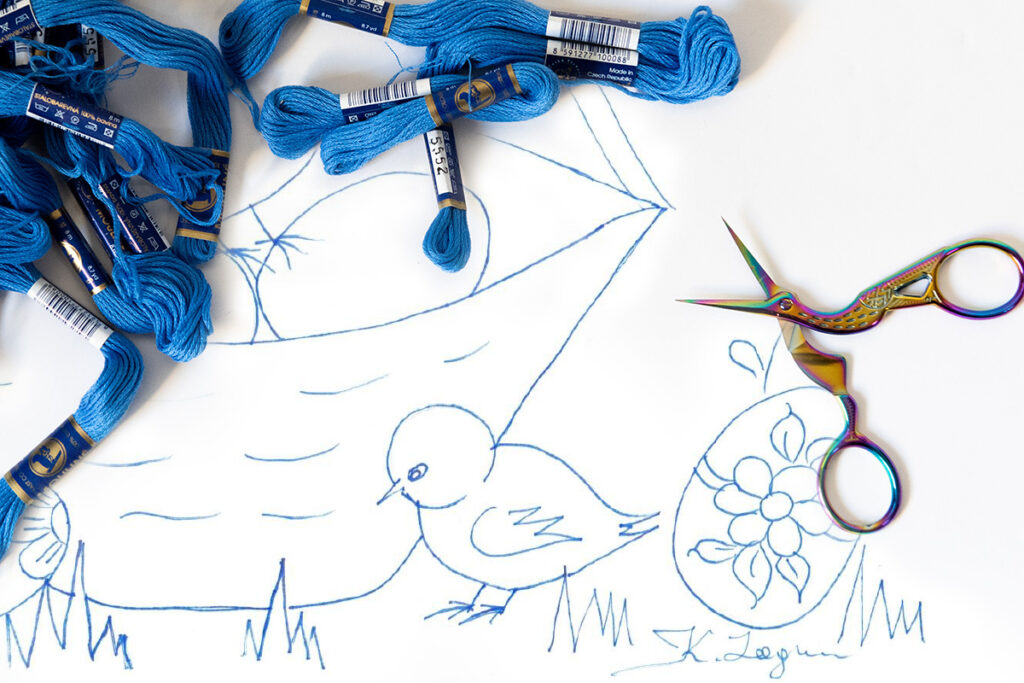 WARSZTATY DLA DOROSŁYCH. MODA NA LUDOWE — MAKATKI WIELKANOCNE IGŁĄ WYSZYWANE