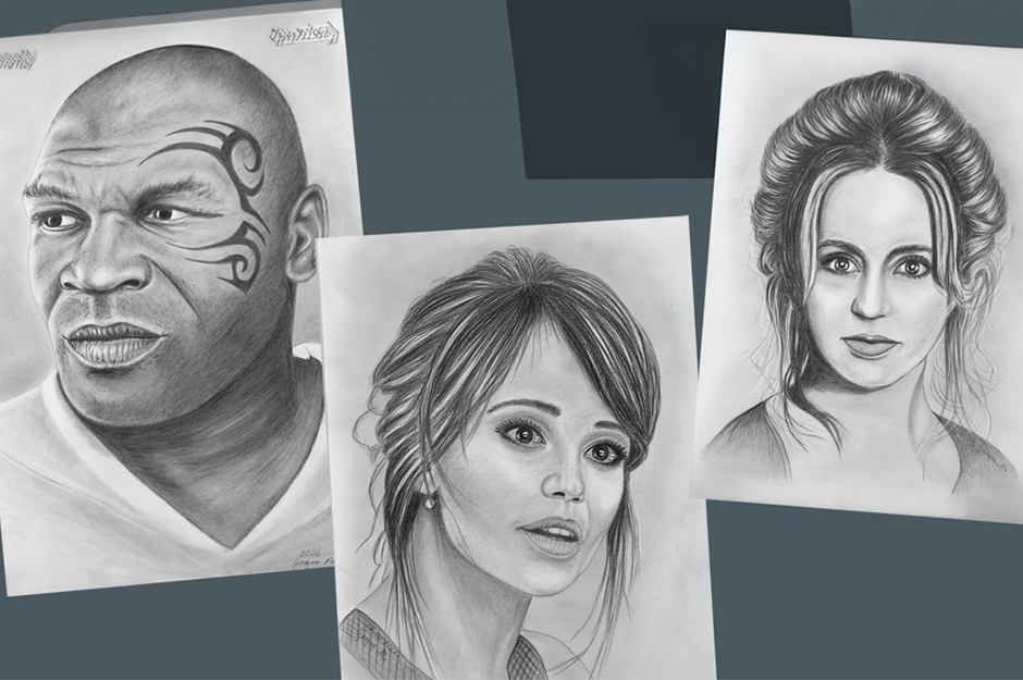 Wystawa rysunku portretowego Grzegorza Mańkowskiego „Portrety celebrytów”