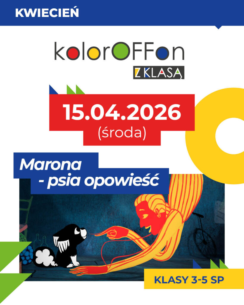 Koloroffon z klasą: Marona – psia opowieść (klasy III-V)