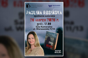 Zapraszamy na spotkanie autorskie z Pauliną Rosińską