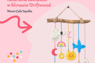 Twórcza Przestrzeń: Naturalne zawieszki w klimacie driftwood