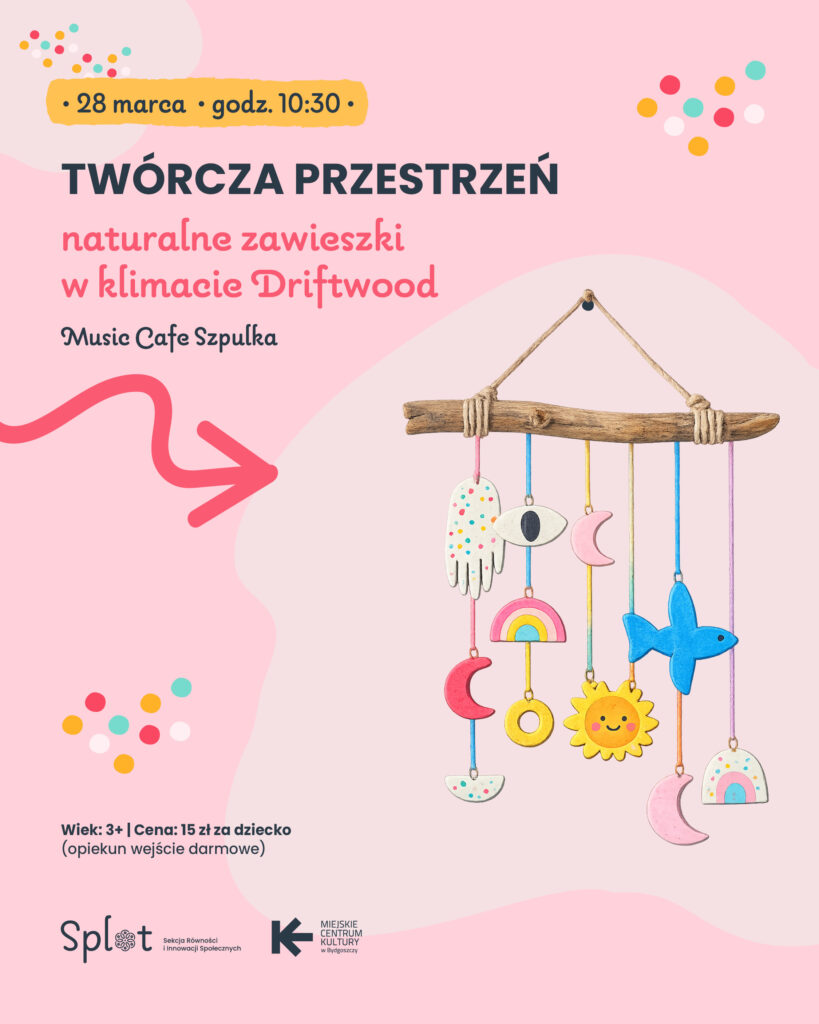 Twórcza Przestrzeń: Naturalne zawieszki w klimacie driftwood