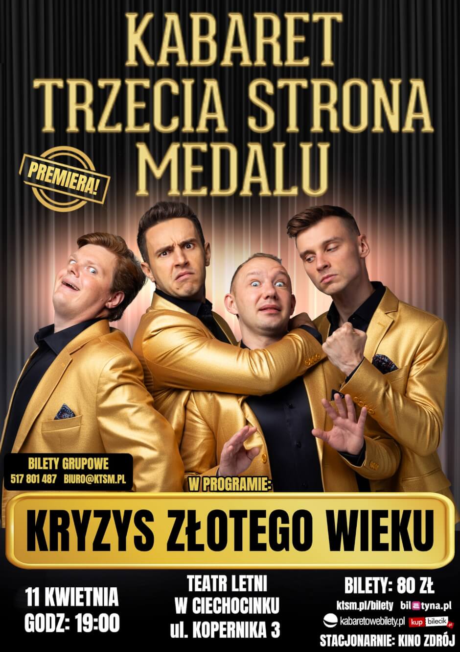 Kabaret Trzecia Strona Medalu – „Kryzys Złotego Wieku”