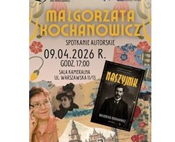 Spotkanie autorskie z Małgorzatą Kochanowicz
