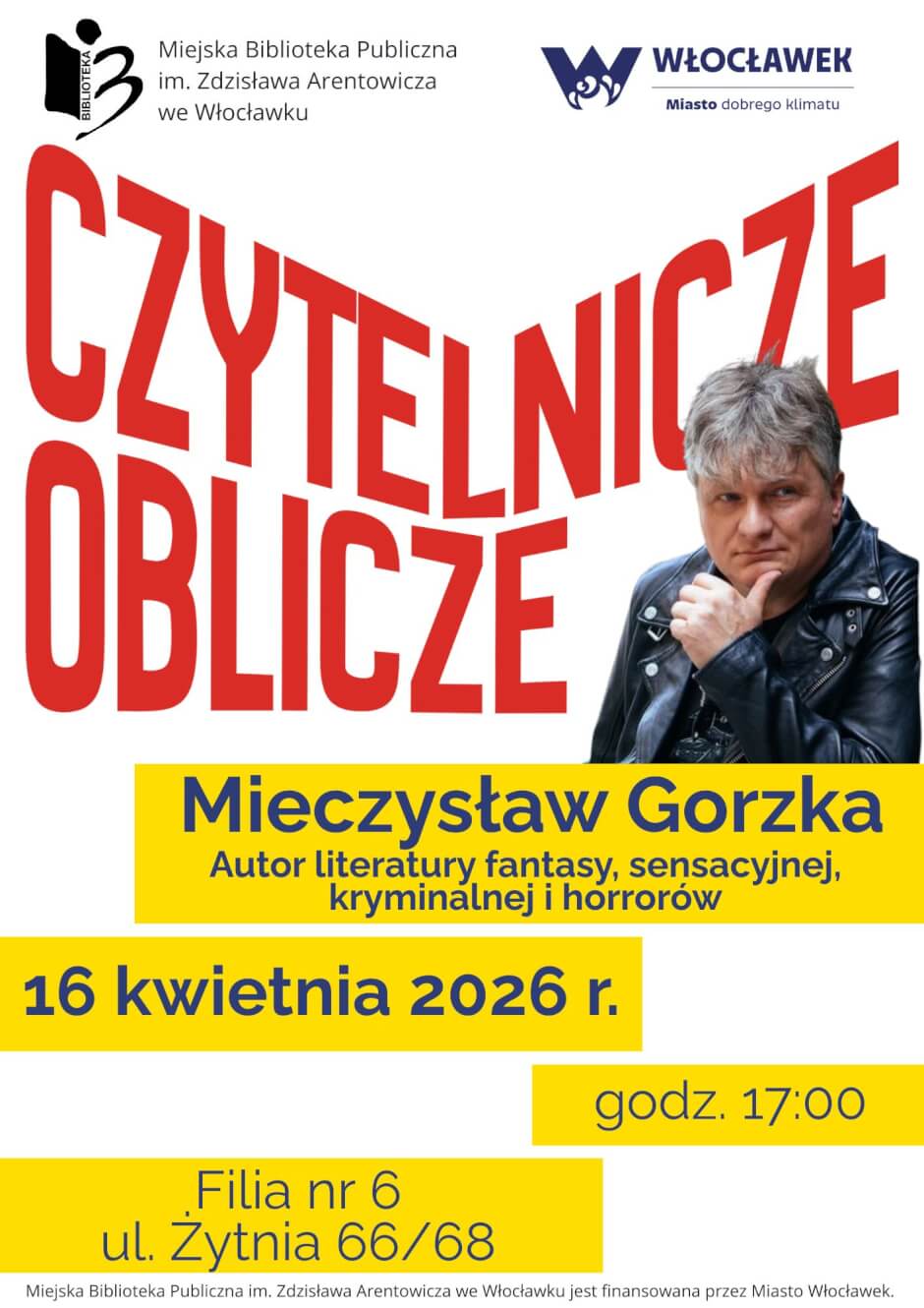 Spotkanie autorskie z Mieczysławem Gorzką z cyklu „Czytelnicze oblicze”