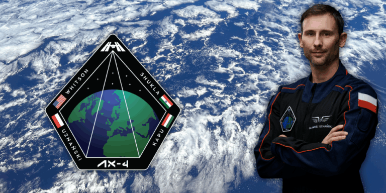 Naszywka z misji Sławosza Uznańskiego-Wiśniewskiego w Domu Mikołaja Kopernika