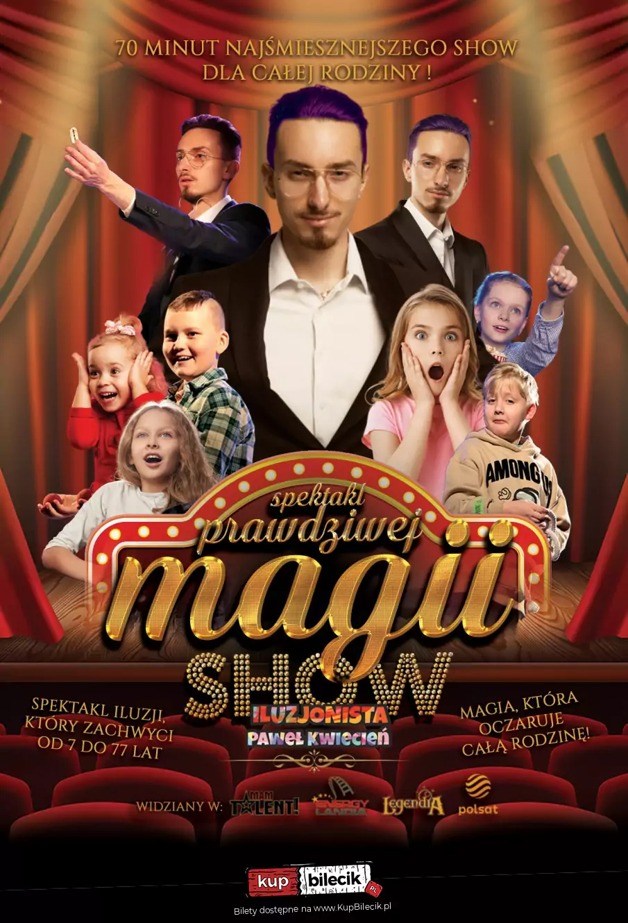 Prawdziwa Magia - Familijny Spektakl Iluzji