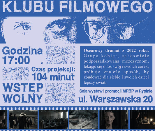 Zaproszenie na marcowe spotkanie Klubu Filmowego - 20 marca