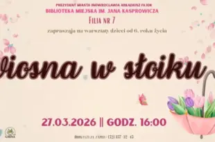 Wiosna w słoiku – warsztaty kreatywne w Filii nr 7