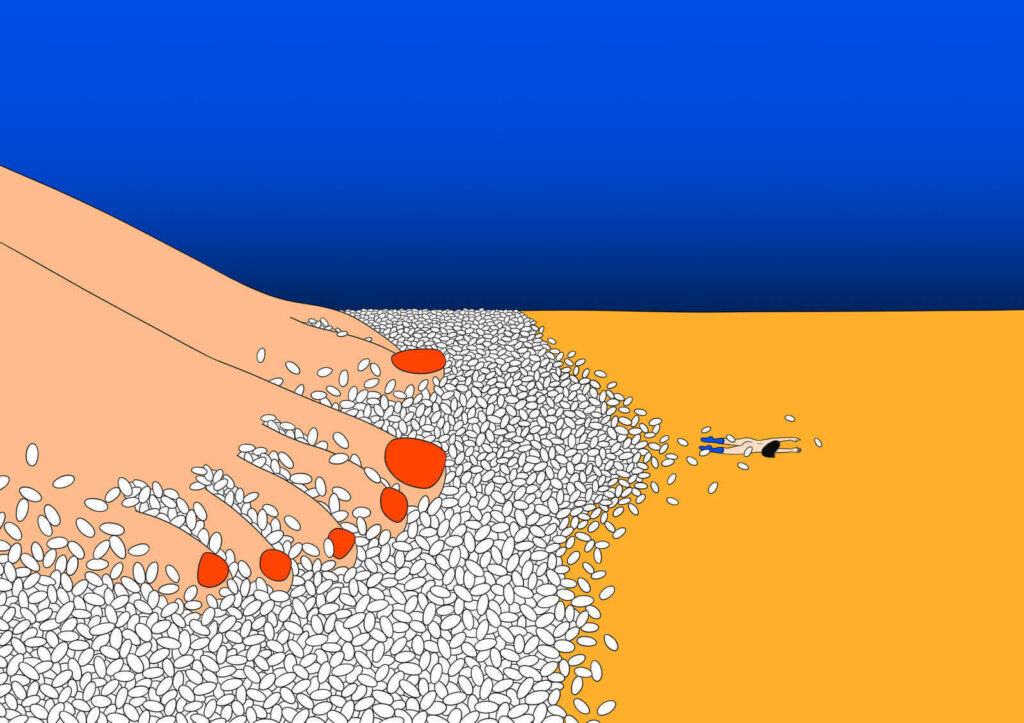 Wszystko przecieka, idź dalej - wernisaż wystawy grafik Sawako Kabuki