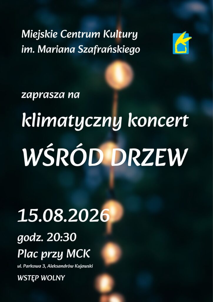 Klimatyczny koncert wśród drzew