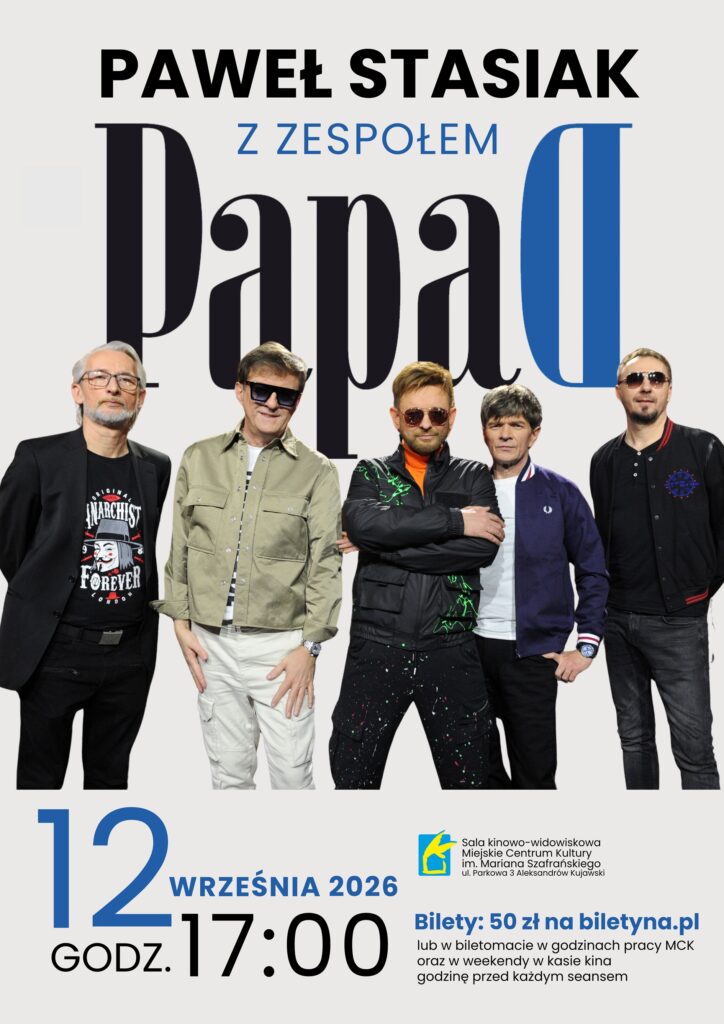 Paweł Stasiak z zespołem Papa D