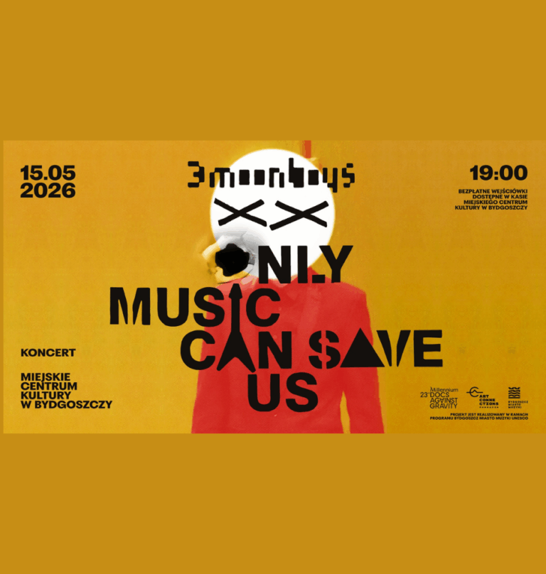 3MOONBOYS - Only Music Can Save US | koncert w ramach 23.MDAG
