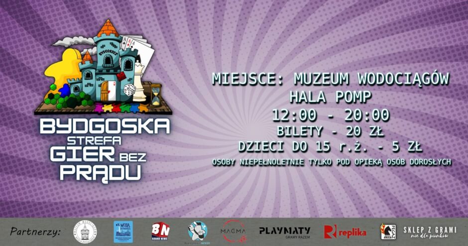 Wielkie granie w Hali Pomp! Bydgoska Strefa Gier Bez Prądu