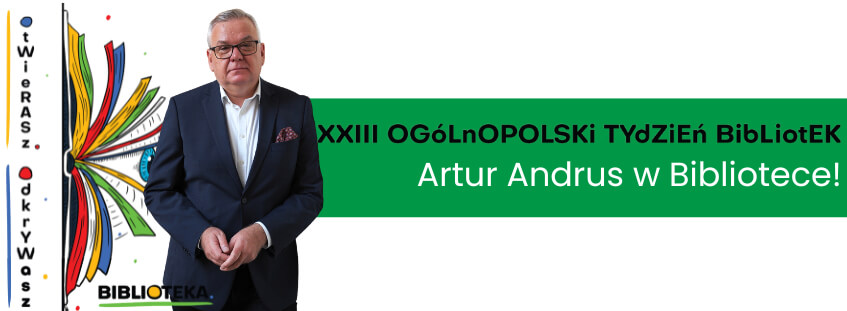Artur Andrus na Tydzień Bibliotek