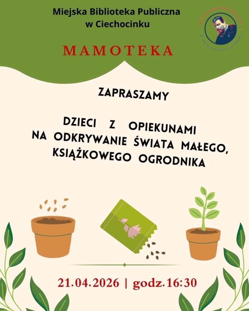 Mamoteka w świecie Małego Książkowego Ogrodnika