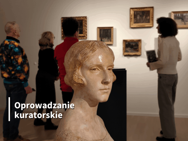 Oprowadzanie kuratorskie po wystawie „Jan Stanisławski i uczniowie...” wraz z pokazem prac K. Laszczki