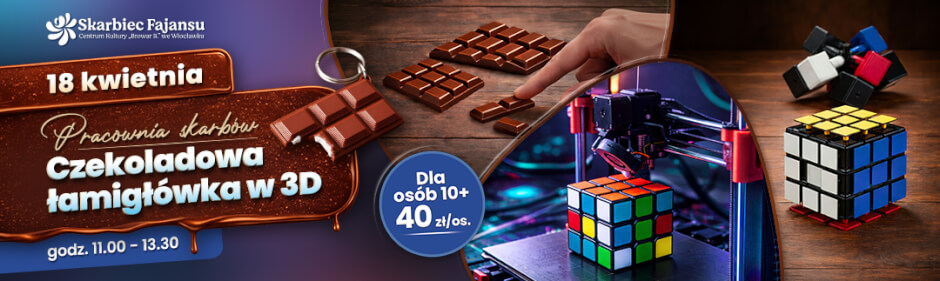 Pracownia Skarbów – Czekoladowa łamigłówka w 3D