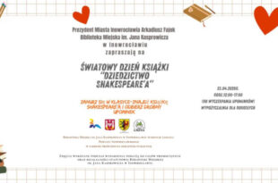 Światowy Dzień Książki „Dziedzictwo Shakespeare’a”