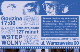 Zaproszenie na kwietniowe spotkanie Klubu Filmowego - 17 kwietnia