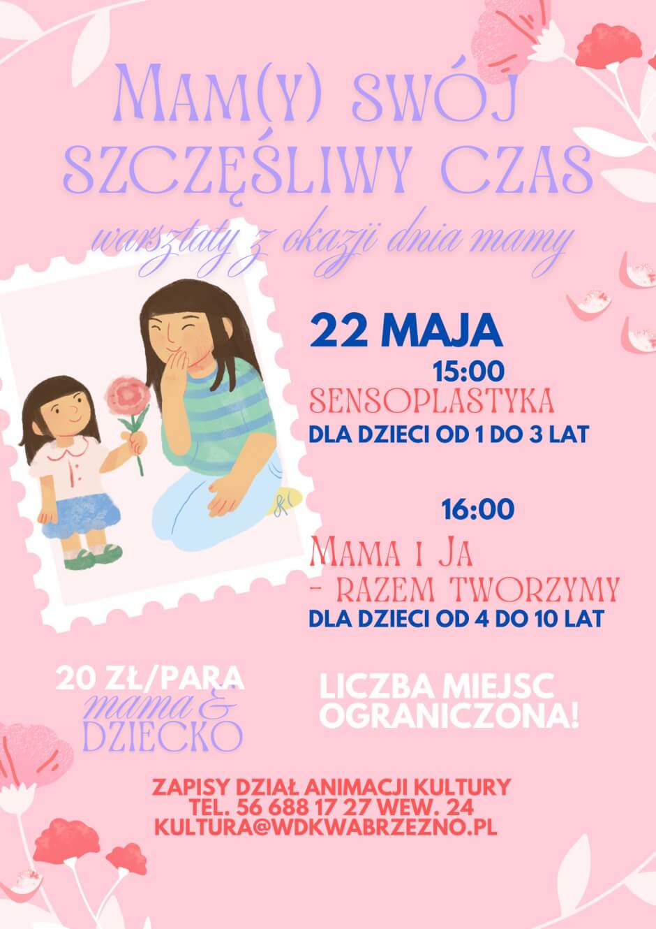 Warsztaty z okazji dnia mamy w WDK