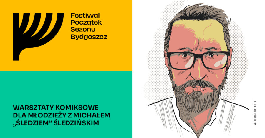 Warsztaty komiksowe dla młodzieży z Michałem „Śledziem” Śledzińskim