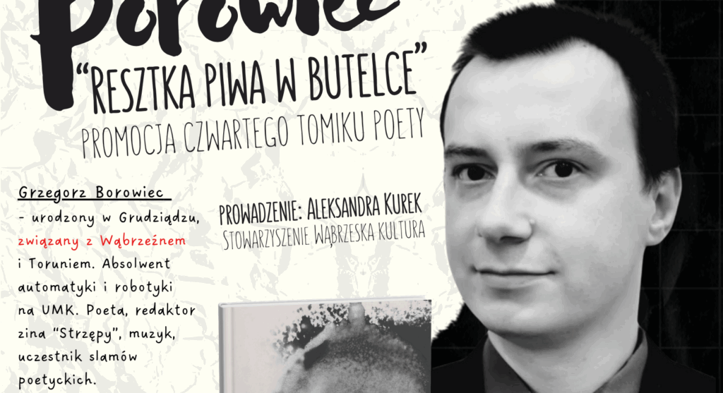Grzegorz Borowiec powraca z nowym tomem wierszy