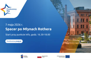 Funduszowy maj – Spacer po Młynach Rothera