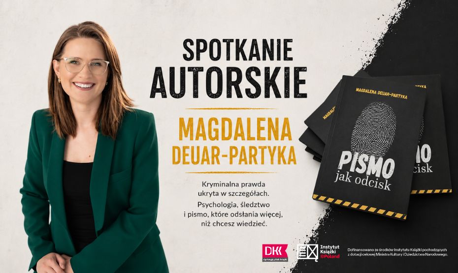 Spotkanie z Magdaleną Deuar-Partyką w ramach Dyskusyjnego Klubu Książki
