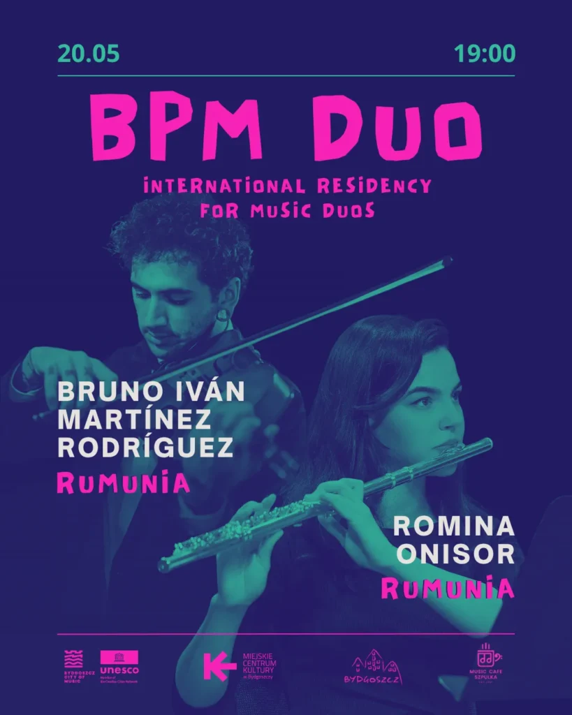 BPM DUO: Romina Onișor i Bruno Iván Martínez Rodríguez | Koncert, 20.05.26