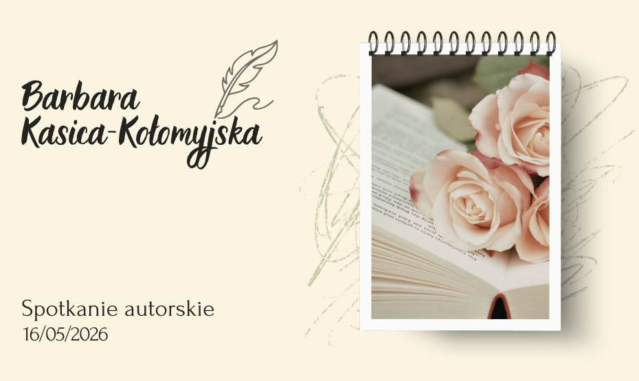 Bydgoska Środa Literacka - Barbara Kasica-Kołomyjska