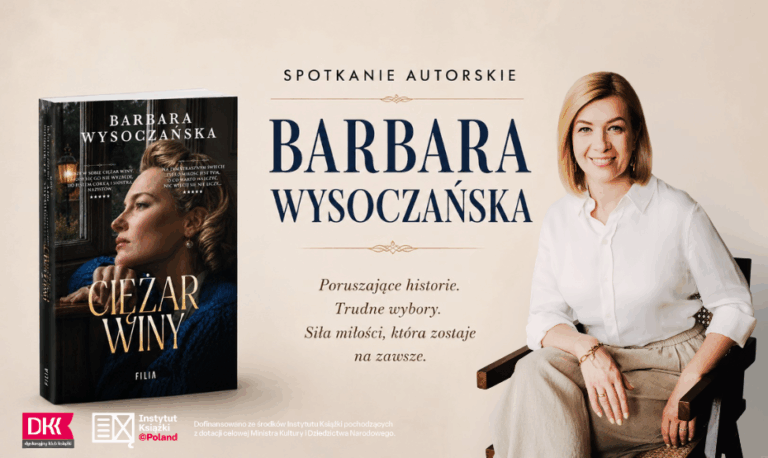 Spotkanie z Barbarą Wysoczańską w ramach Dyskusyjnego Klubu Książki