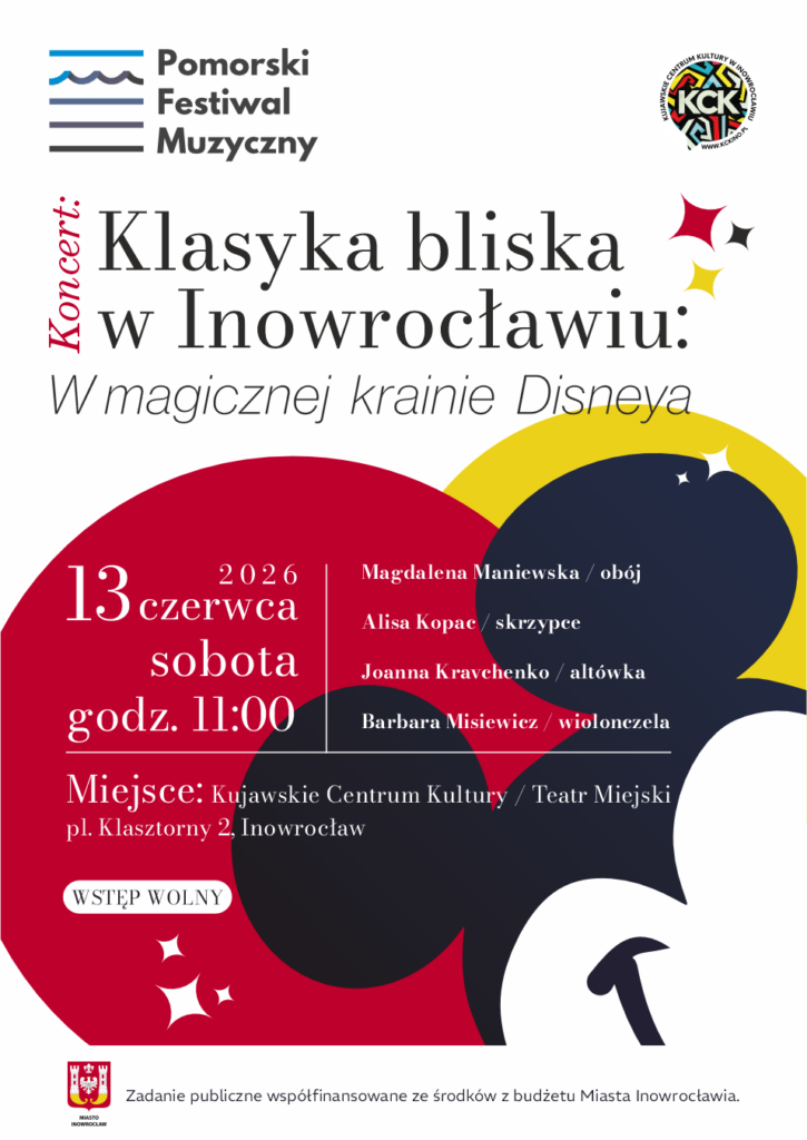 Klasyka bliska w Inowrocławiu: W magicznej krainie Disneya.