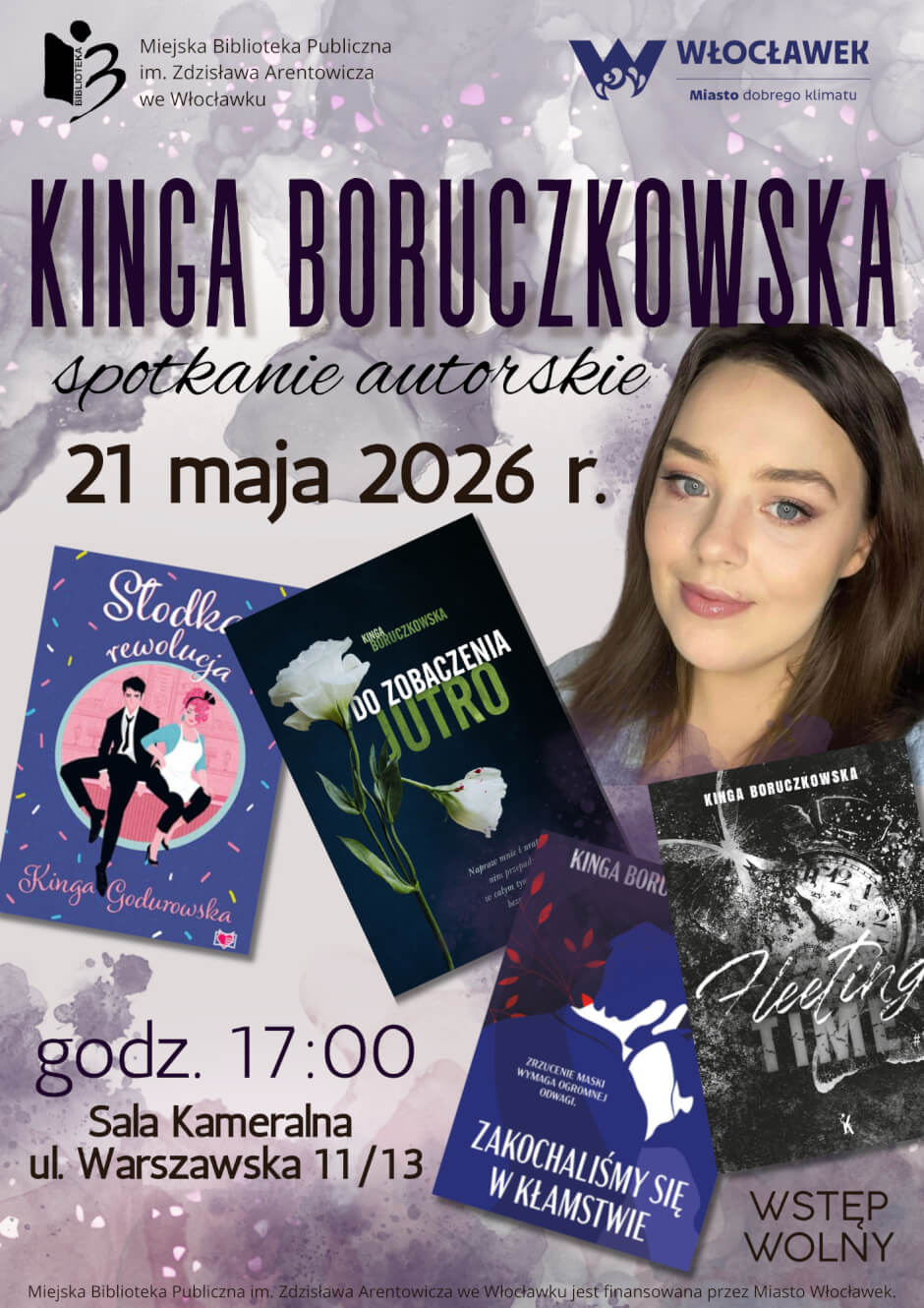 Spotkanie autorskie z Kingą Boruczkowską