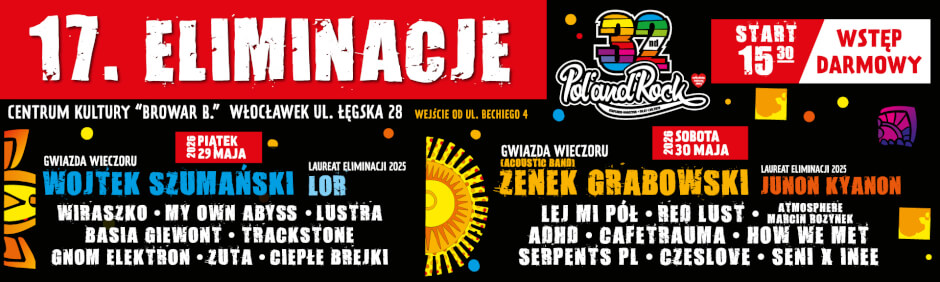 Eliminacje do POL’AND’ROCK Festival