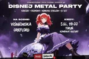 Disnej Metal Night w Toruniu: Viśniewska x Grieflord