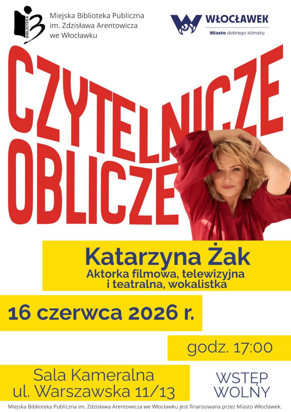 Spotkanie autorskie z cyklu „Czytelnicze oblicze” z Katarzyną Żak