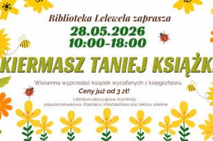 Kiermasz w Bibliotece Lelewela