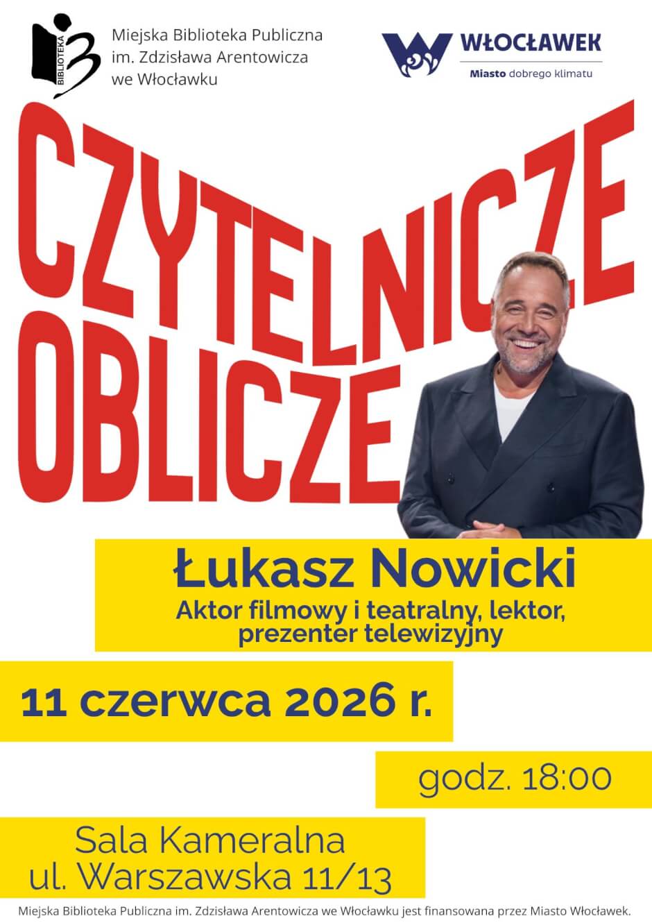 Spotkanie autorskie z cyklu „Czytelnicze oblicze” z Łukaszem Nowickim