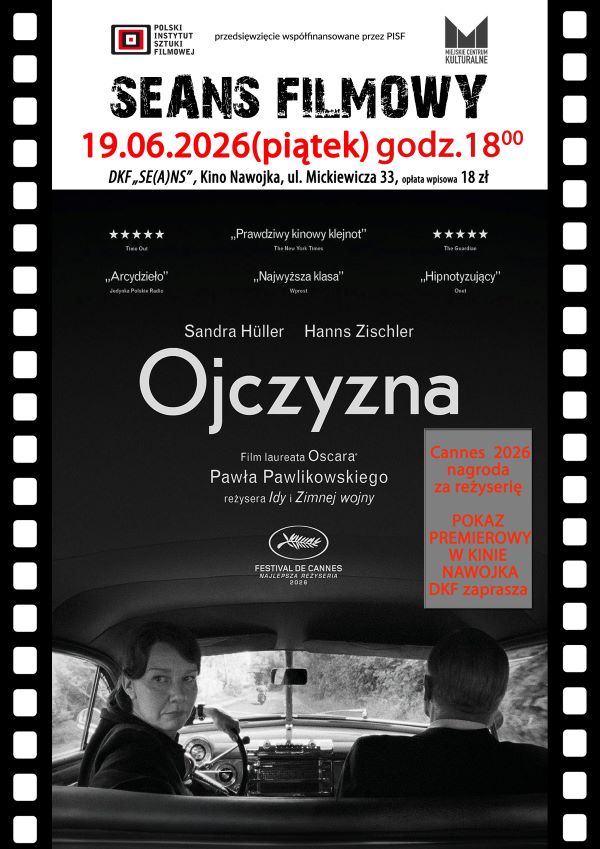 PREMIEROWY POKAZ FILMU „OJCZYZNA” (REŻYSERA „IDY” ORAZ „ZIMNEJ WOJNY”)
