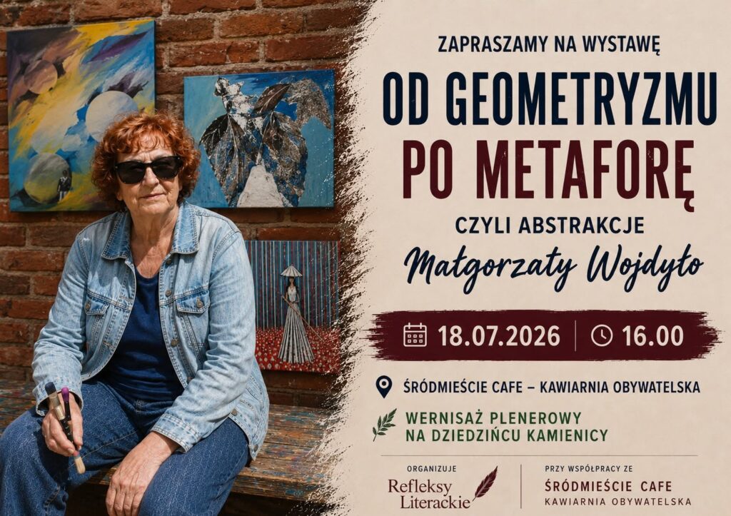 Od geometryzmu po metaforę. | Wernisaż plenerowy Małgorzaty Wojdyło