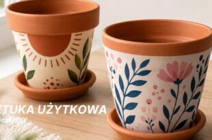 Sztuka użytkowa: Doniczki DIY