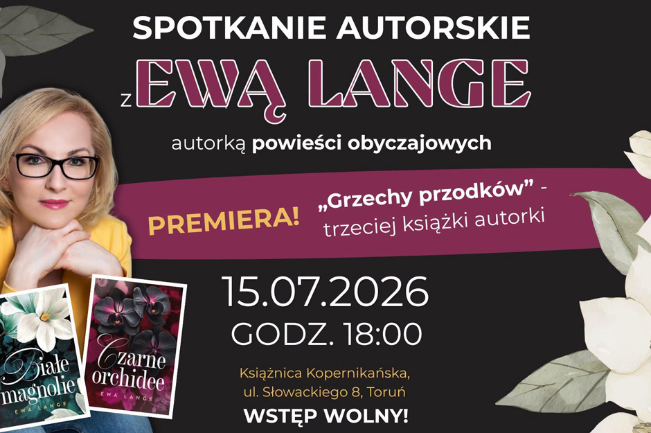 Grzechy przodków. Spotkanie z Ewą Lange